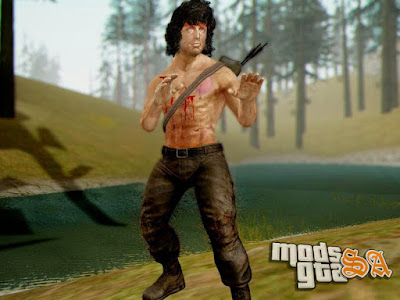 Skin Rambo para GTA San Andreas